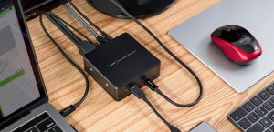 A Belkin docking station